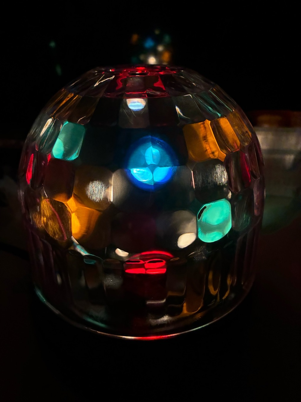 Revolving LED Party Light | Color Changing Rotating Disco Light | 1 Light - Picture 3 of 5